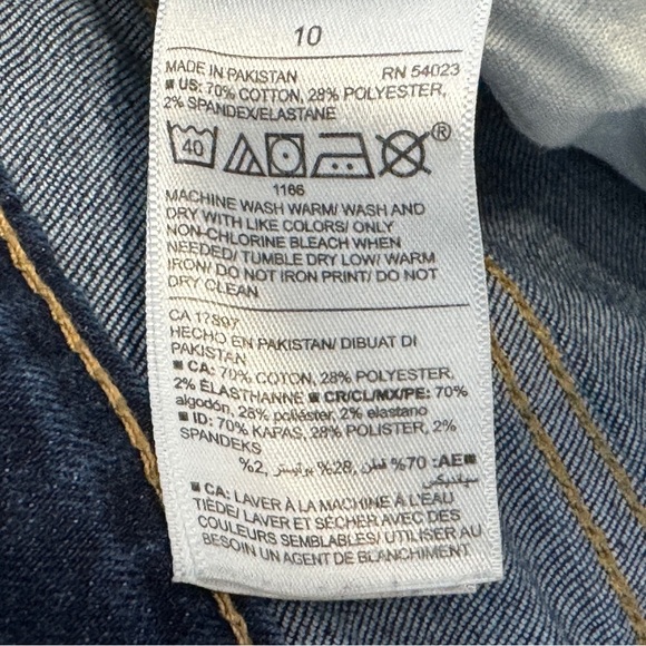 Old Navy Rockstar Super Skinny Jeans Size 10 High Rise Stretch - Picture 5 of 6